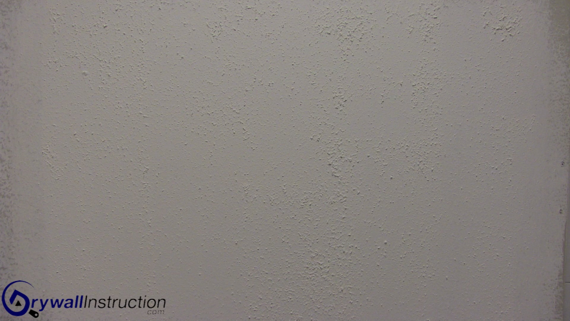 Roll on texture Drywall Instruction