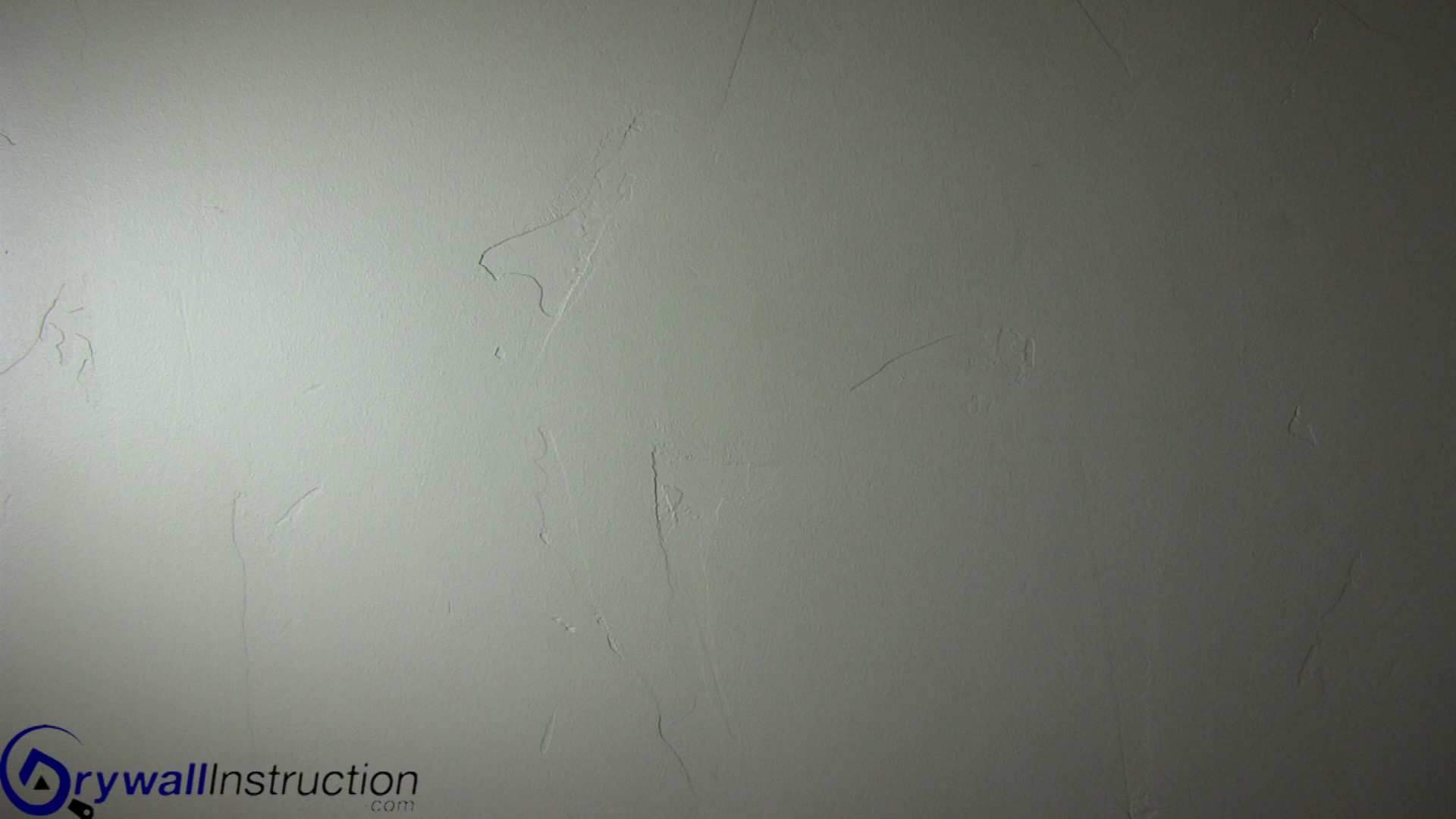 Sanded Hand Texture Drywall Instruction